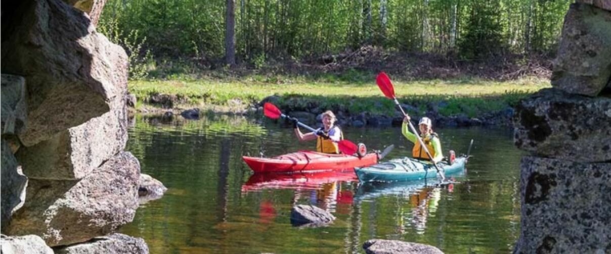 Kajakpaddling Backwater